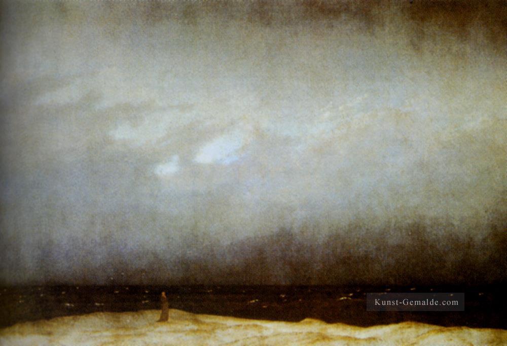 Kapuziner durch die Meer romantisches Caspar David Friedrich Ölgemälde